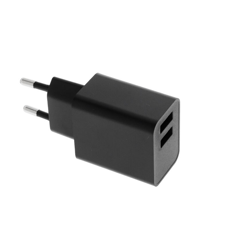 EU Plug 5V 800mA Dual USB A Charger