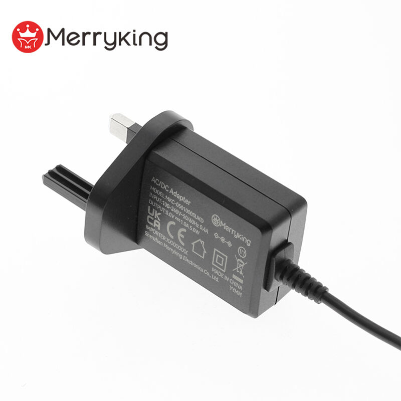 UK Plug 5V 2A Switching Power Adapter