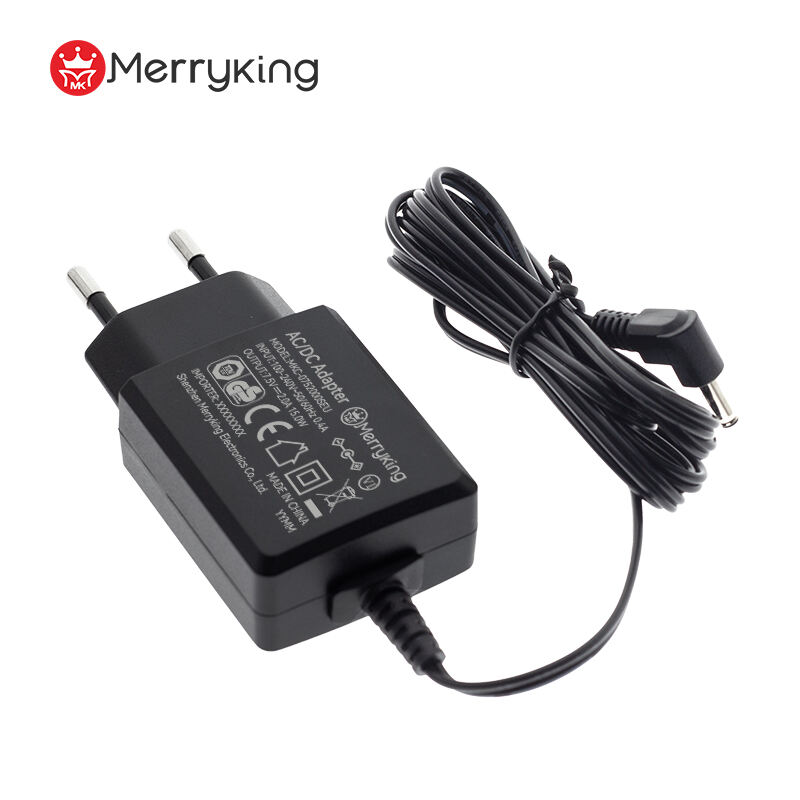 EU Plug AC Adapter 8V 2000ma