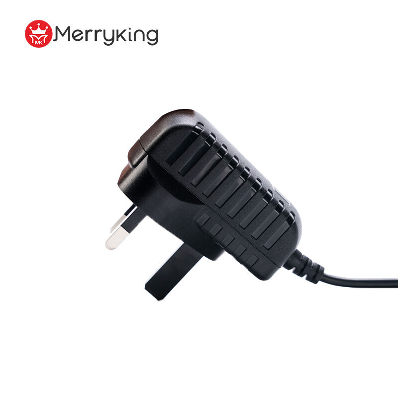 UK Plug 5V 2.4A Wall-mounted Power Adapter