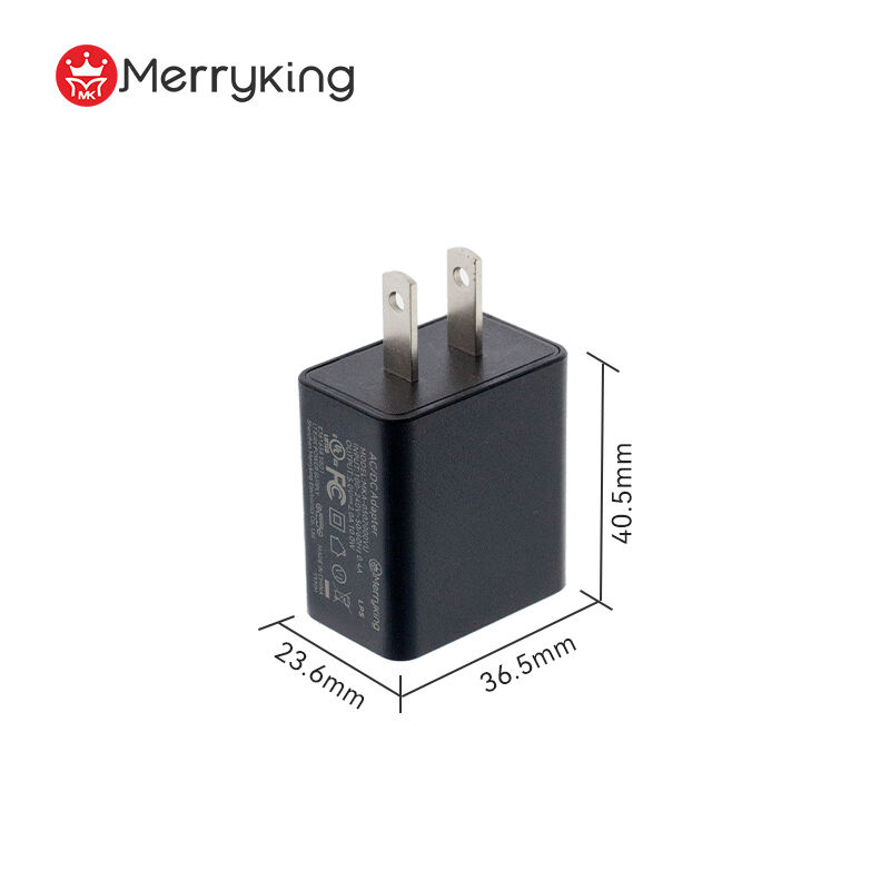 American Plug 5V 1500mA Type-C Charger Block