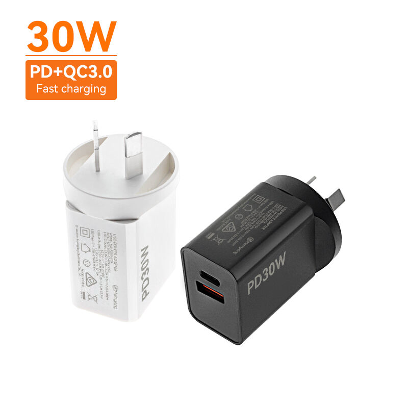 AU Standard 30W 20V 1.5A Mobile Phone Fast Charger