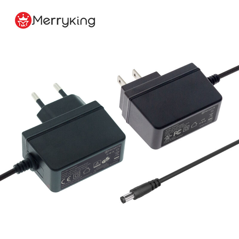 EU Plug AC Adapter 9V 1000ma