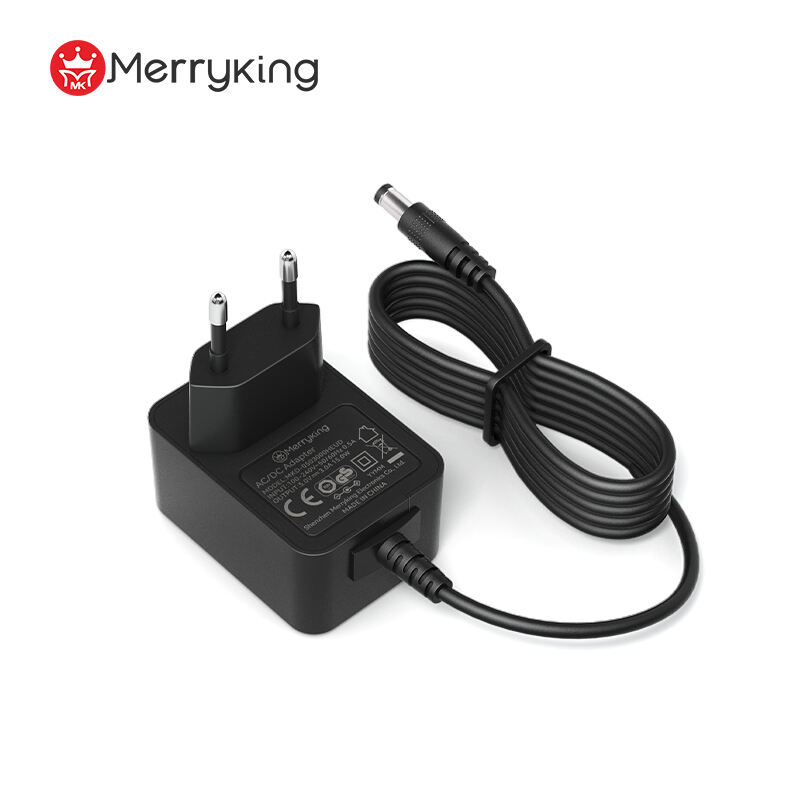 EU Pin 5V 2.4 Amp AC/DC Power Adapter