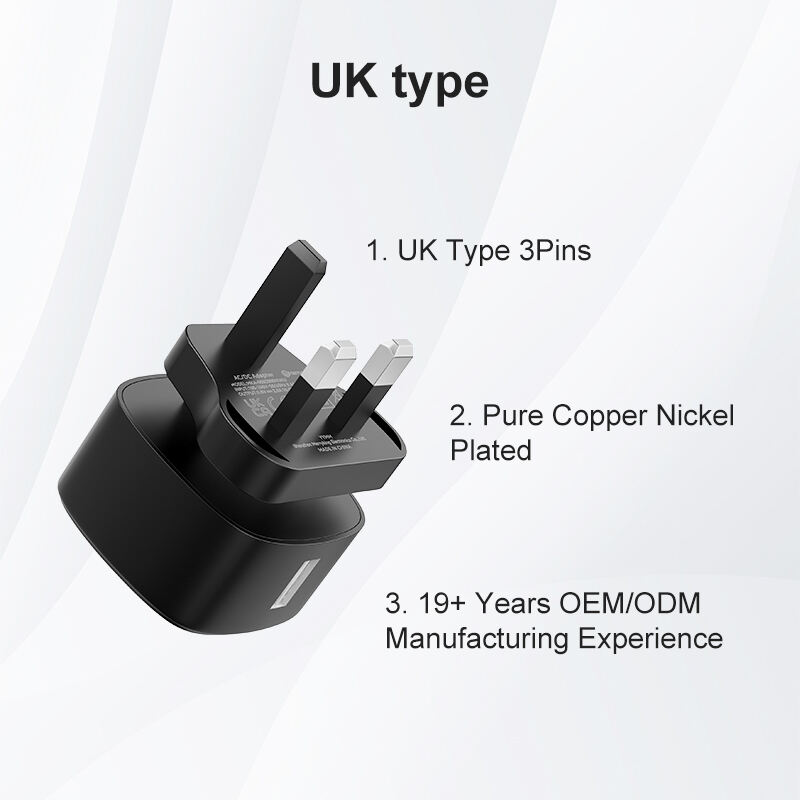 UK Type 5V 2A USB Charger Block