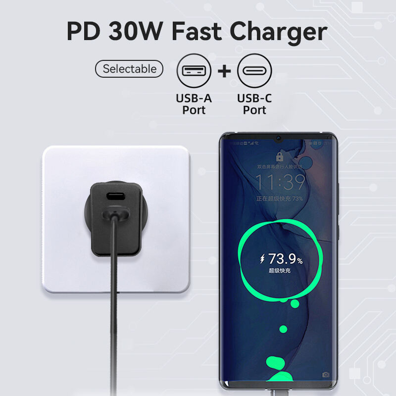 AU Standard 30W 20V 1.5A Mobile Phone Fast Charger