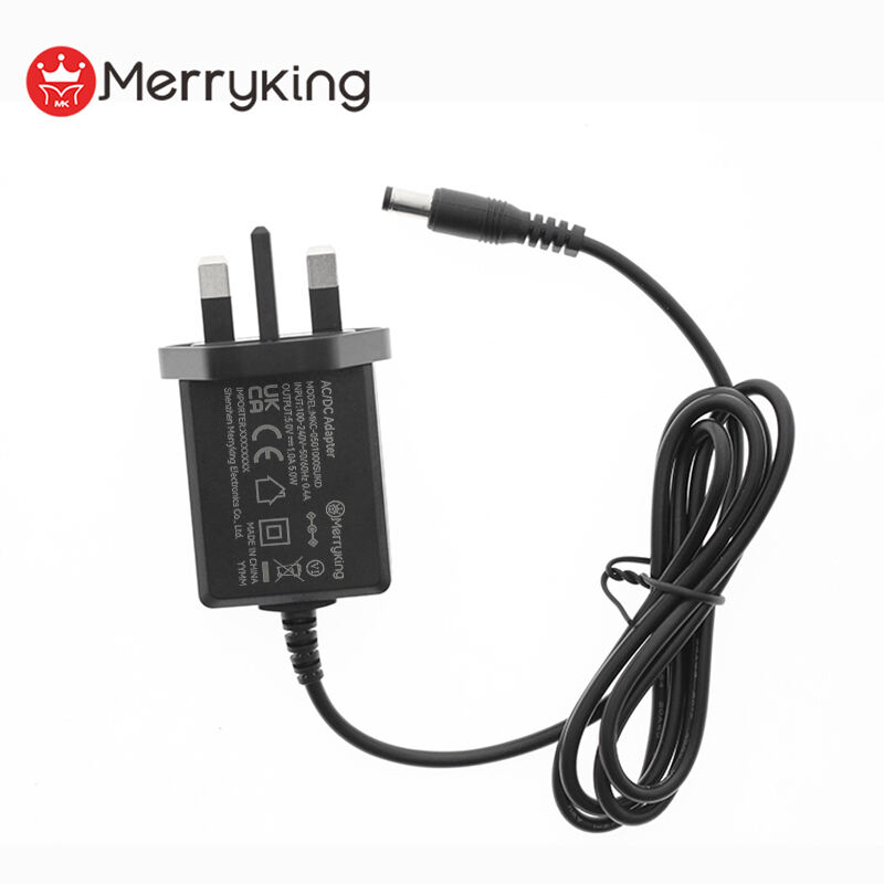 UK Plug 5V 2A Switching Power Adapter