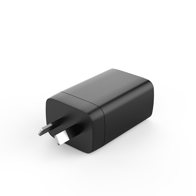 Australian Plug 65W 2C 1A GaN Charger Block