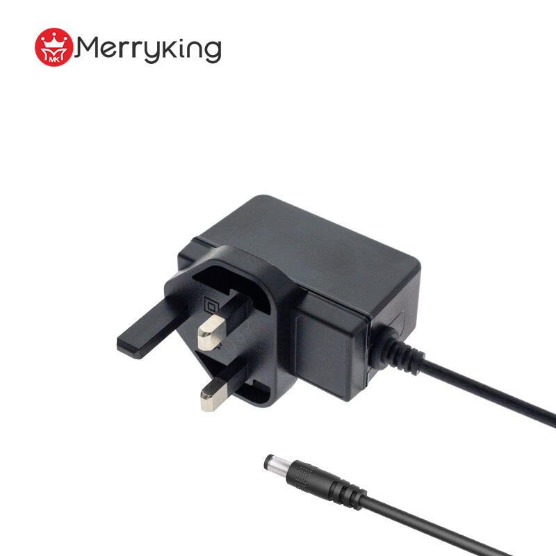 UK Plug 24V 0.5A Switching Power Adapter