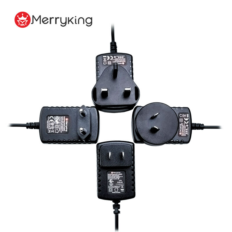 UK Plug 5V 2.4A Wall-mounted Power Adapter