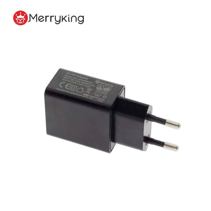 European Plug 5V 1500mA USB Type C Charger