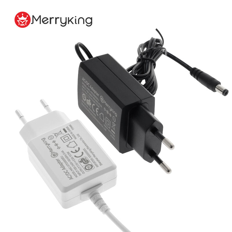 EU Plug AC Adapter 8V 2000ma