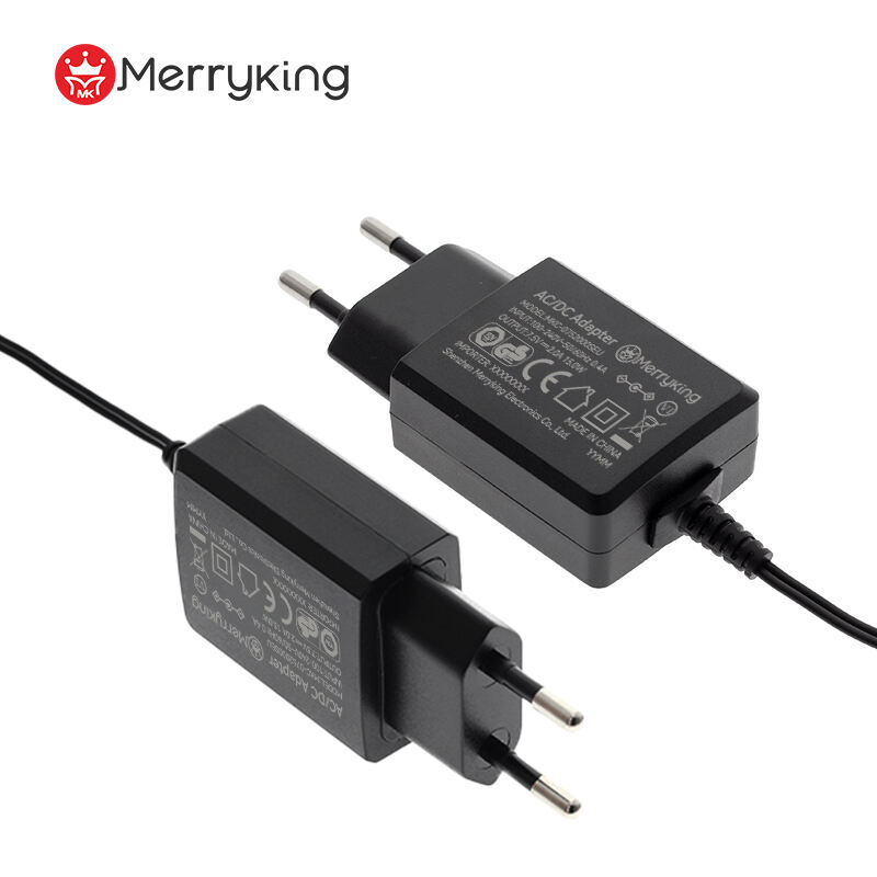 EU Plug AC Adapter 8V 2000ma