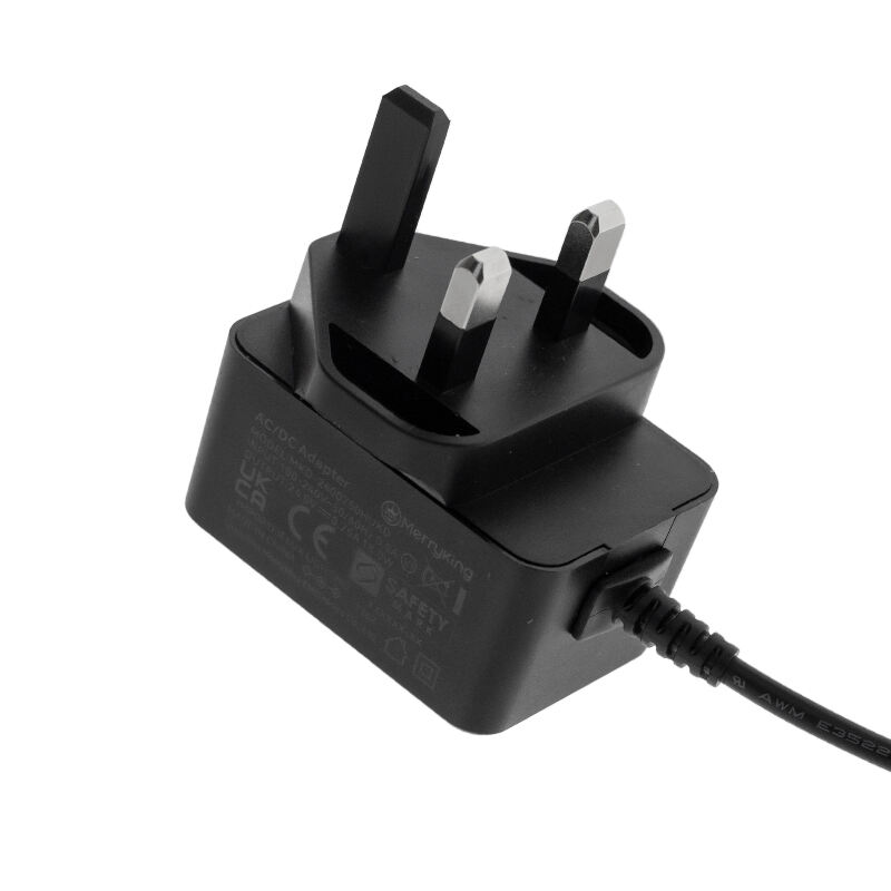 UK Pin 12V 1.25A 15W Power Adaptor