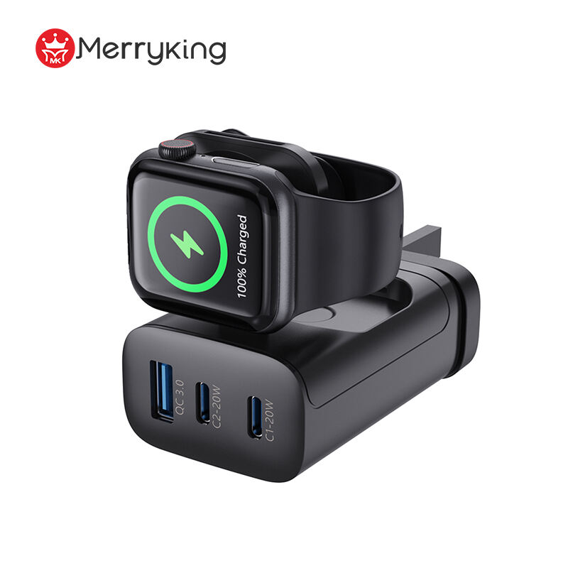 UK Plug PD 43W USB 2C 1A Magnetic Charger