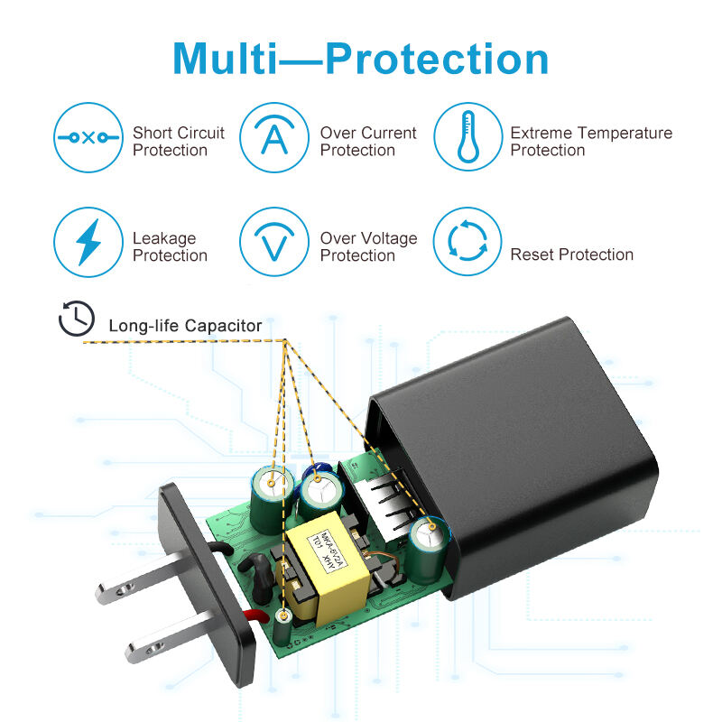 アメリカンプラグ 5V 1500mA タイプC充電器ブロック  
