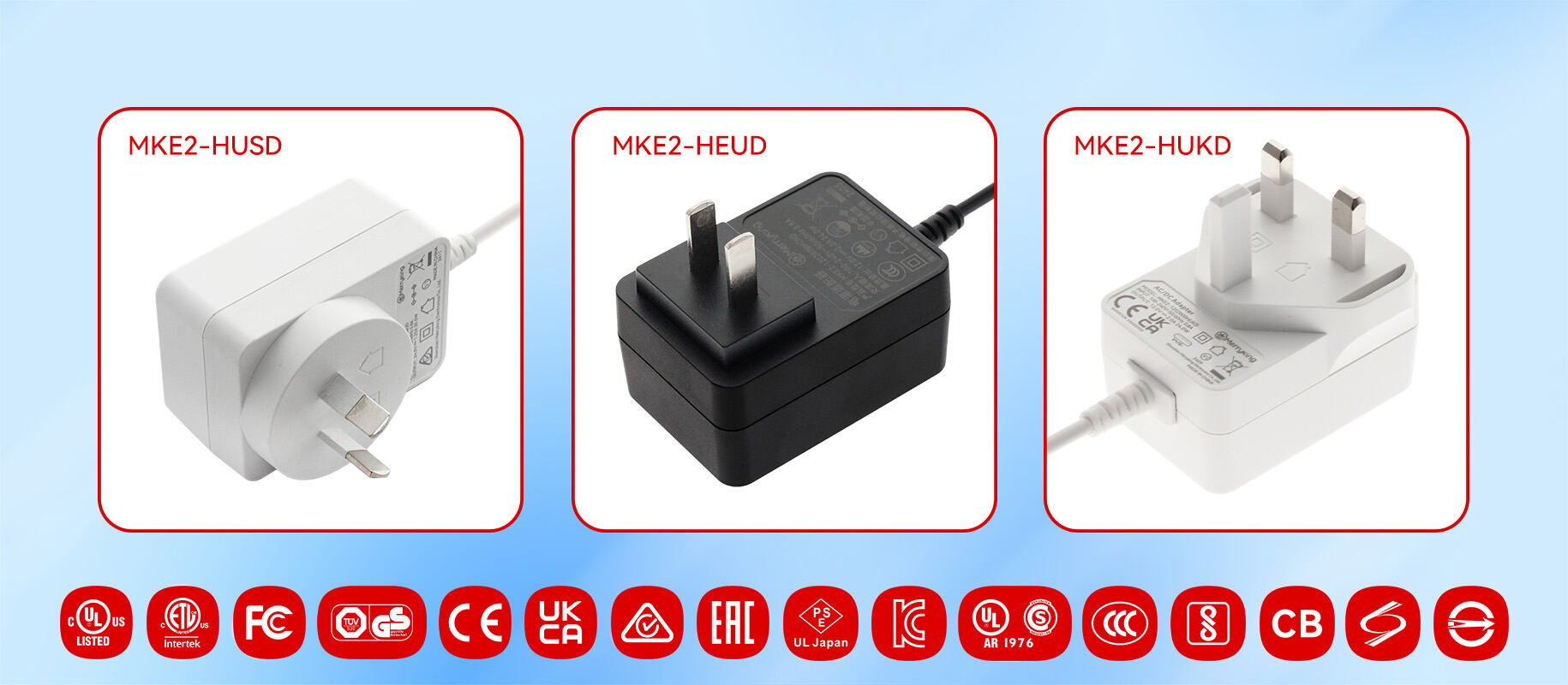 Rendimiento inigualable de los adaptadores de CC de 12 V y 2 A