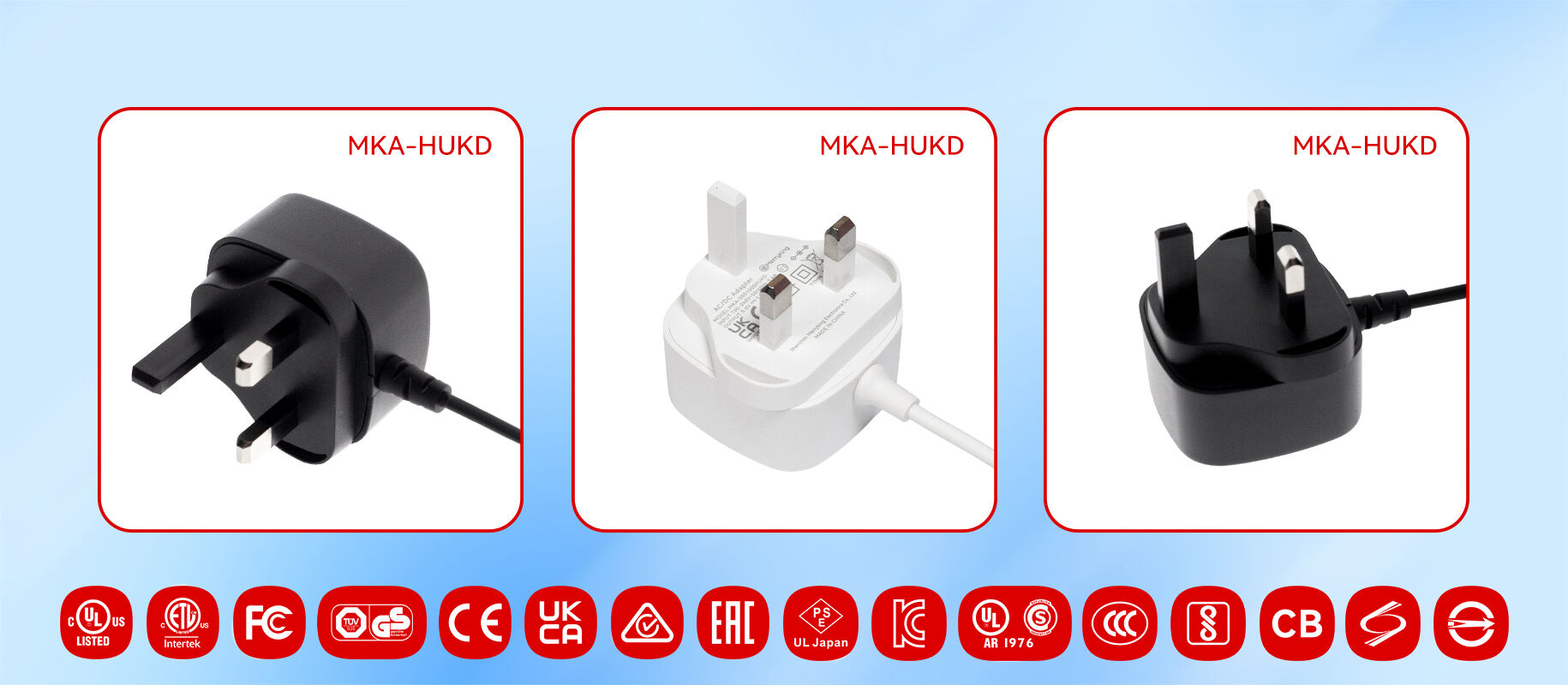 Calidad y fiabilidad inigualables del adaptador de 5 V 1 A de Merryking