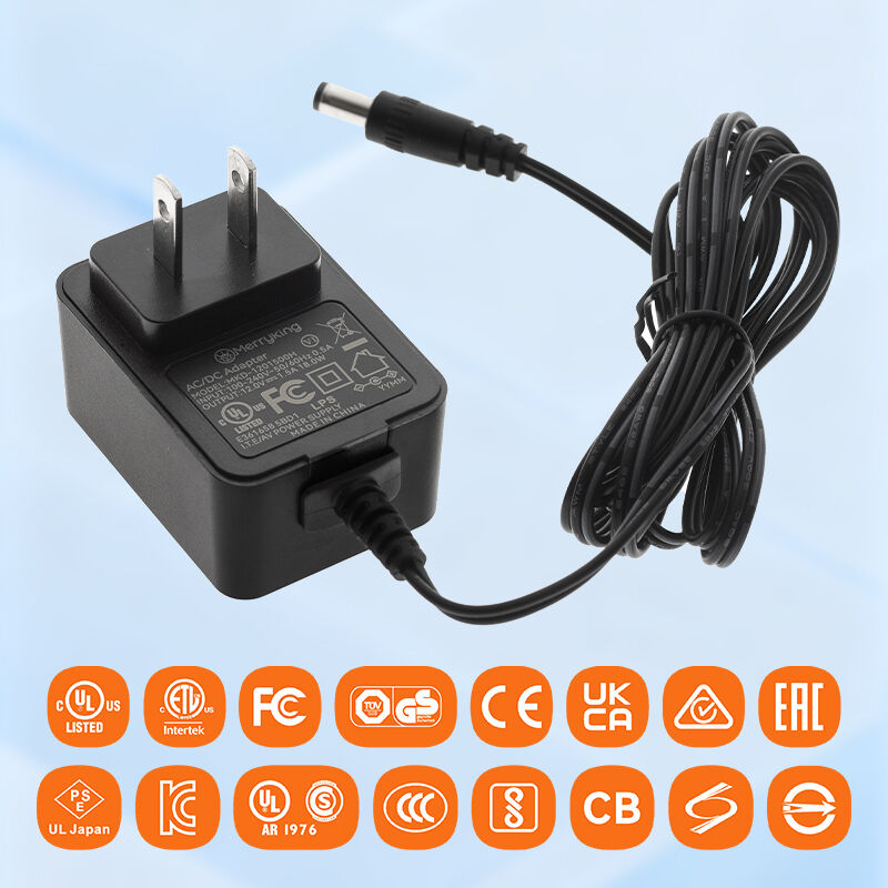 Calidad y fiabilidad inigualables del adaptador de alimentación de 9 V y 2 A de Merryking