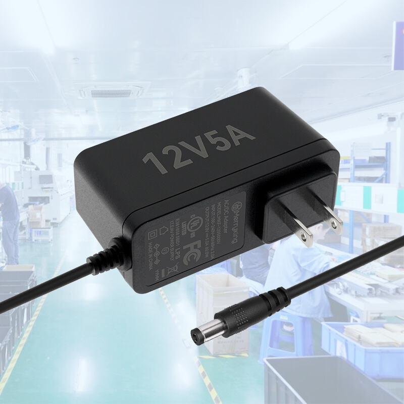 Calidad y fiabilidad inigualables del adaptador de 12 V y 5 A de Merryking
