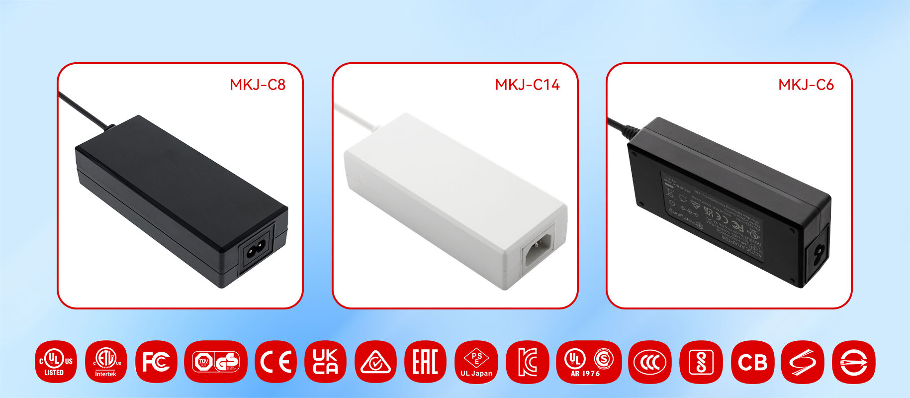 Rendimiento y fiabilidad inigualables del adaptador de alimentación de escritorio de 12 V y 10 A de Merryking