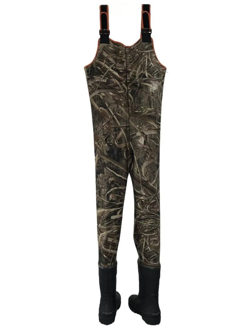 Pantaloni de vânătoare Camo Waterproof pentru bărbat, calitate ridicată, din neopren, cu centură