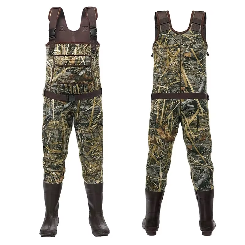 Why do thick neoprene waders dominate cold-water fishing despite weight?