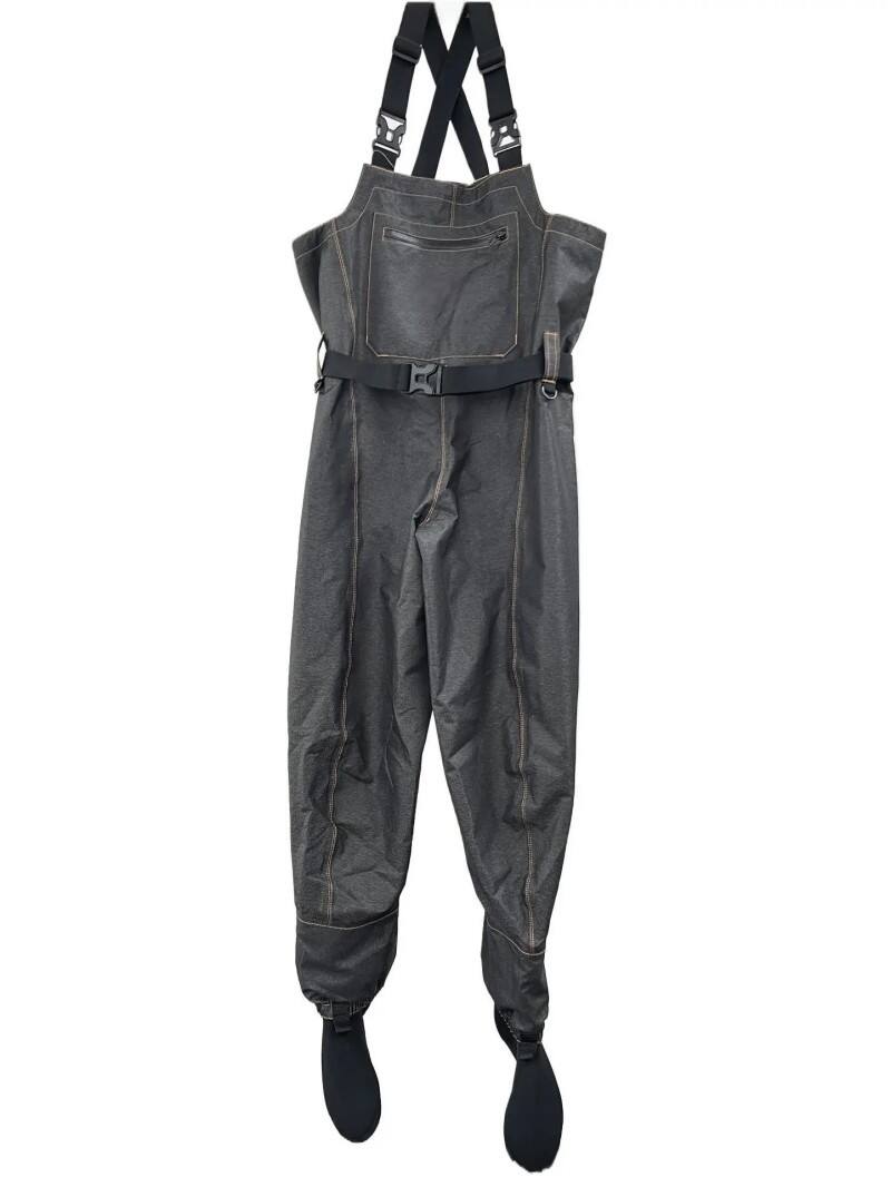 Pantaloni de pescuit cu centură Fly Fishing, transpirabili și impermeabili, cu picior de ciorap, pentru bărbați și femei
