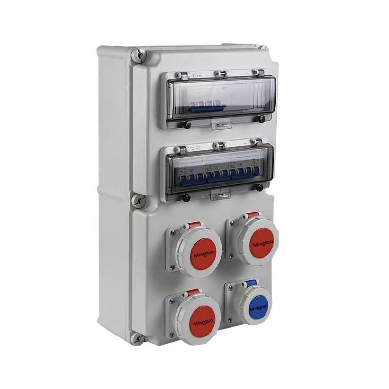 IP67 Waterproof Socket Box 32A 380V, Stainless Steel Enclosure details