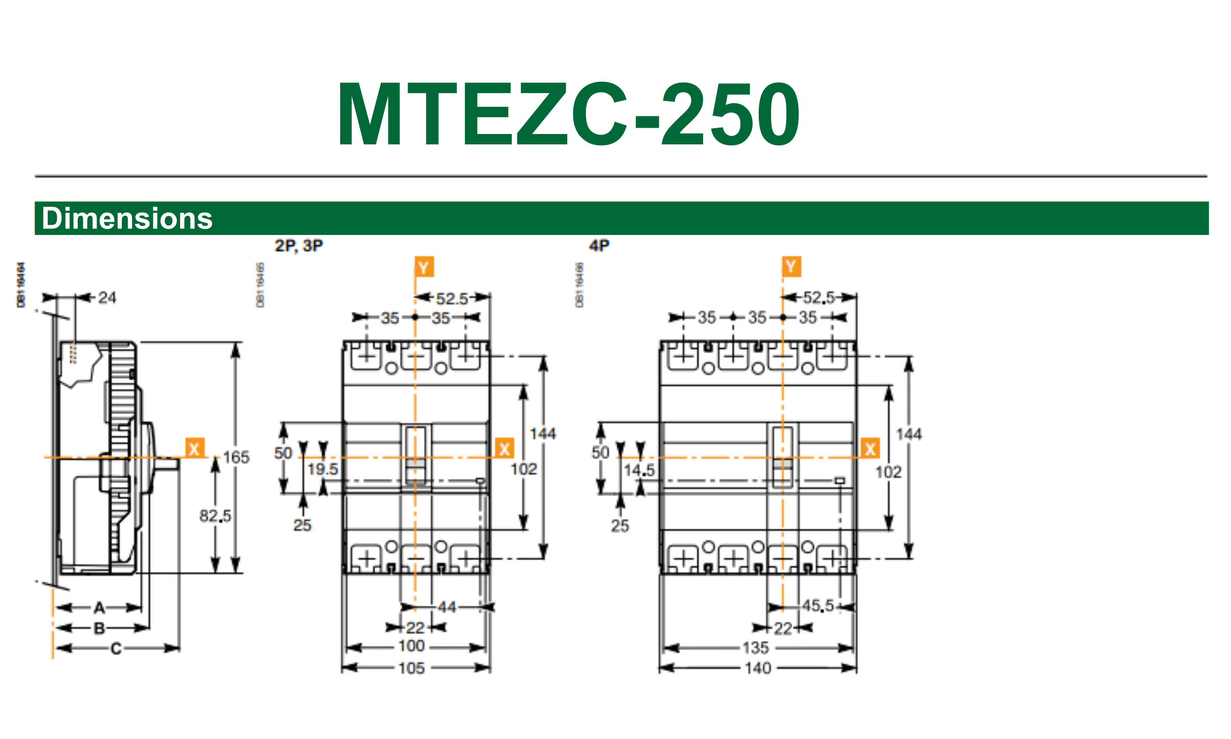 enclosed molded case switch