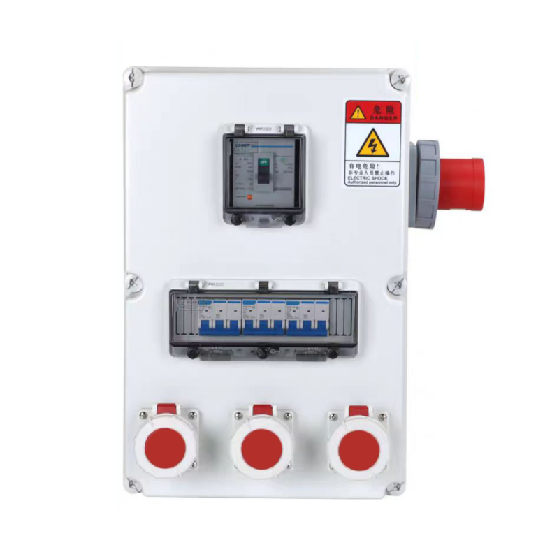 IP67 Waterproof Socket Box 32A 380V, Stainless Steel Enclosure details