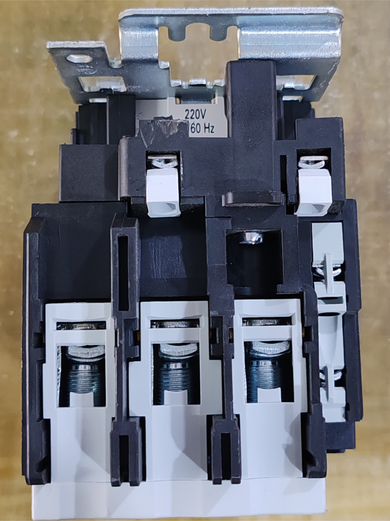 magnetic ac contactor 25a 220v din rail motor control switch-10