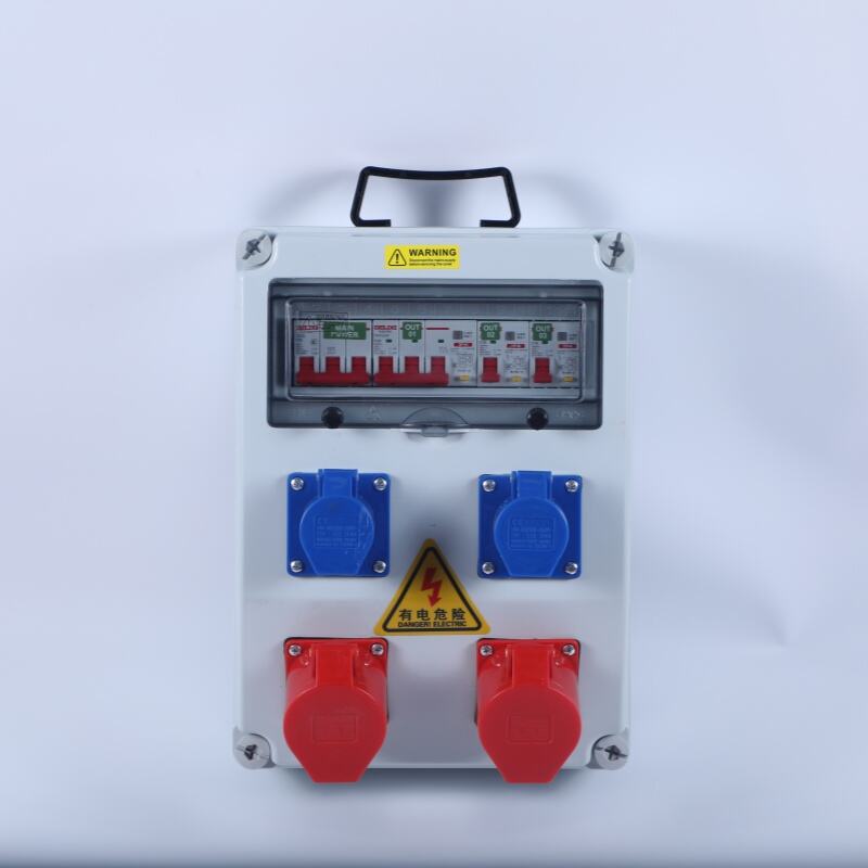 IP67 Waterproof Socket Box 32A 380V, Stainless Steel Enclosure manufacture