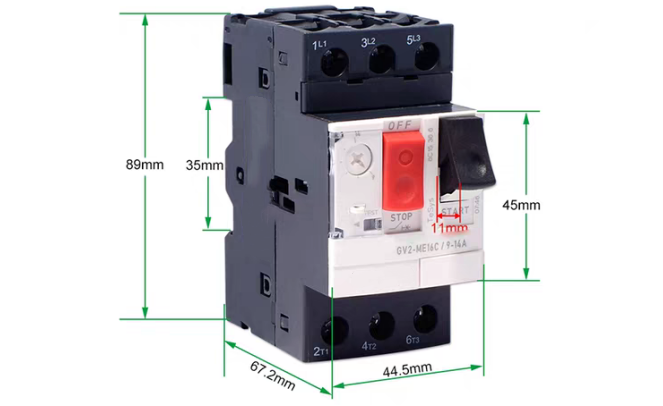 mccb  gv2 motor protector circuit breaker and starter combination-12
