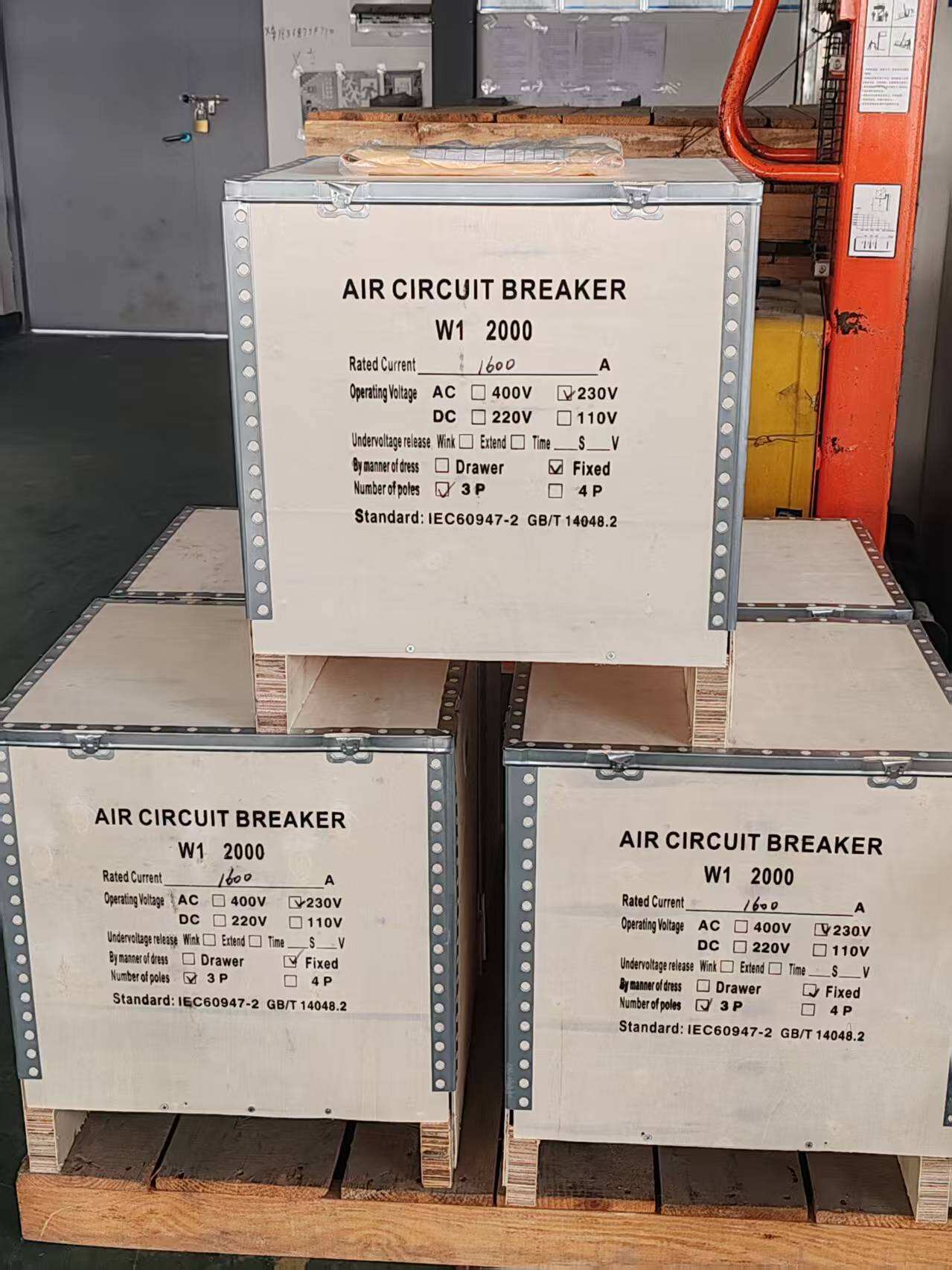 4p drawer type air circuit breaker frame circuit breaker acb-26