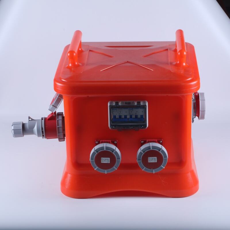 IP67 Waterproof Socket Box 32A 380V, Stainless Steel Enclosure manufacture