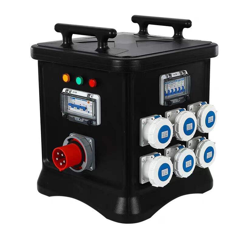 Industrial Waterproof Plug Box IP66, 16A 220V Junction Box supplier