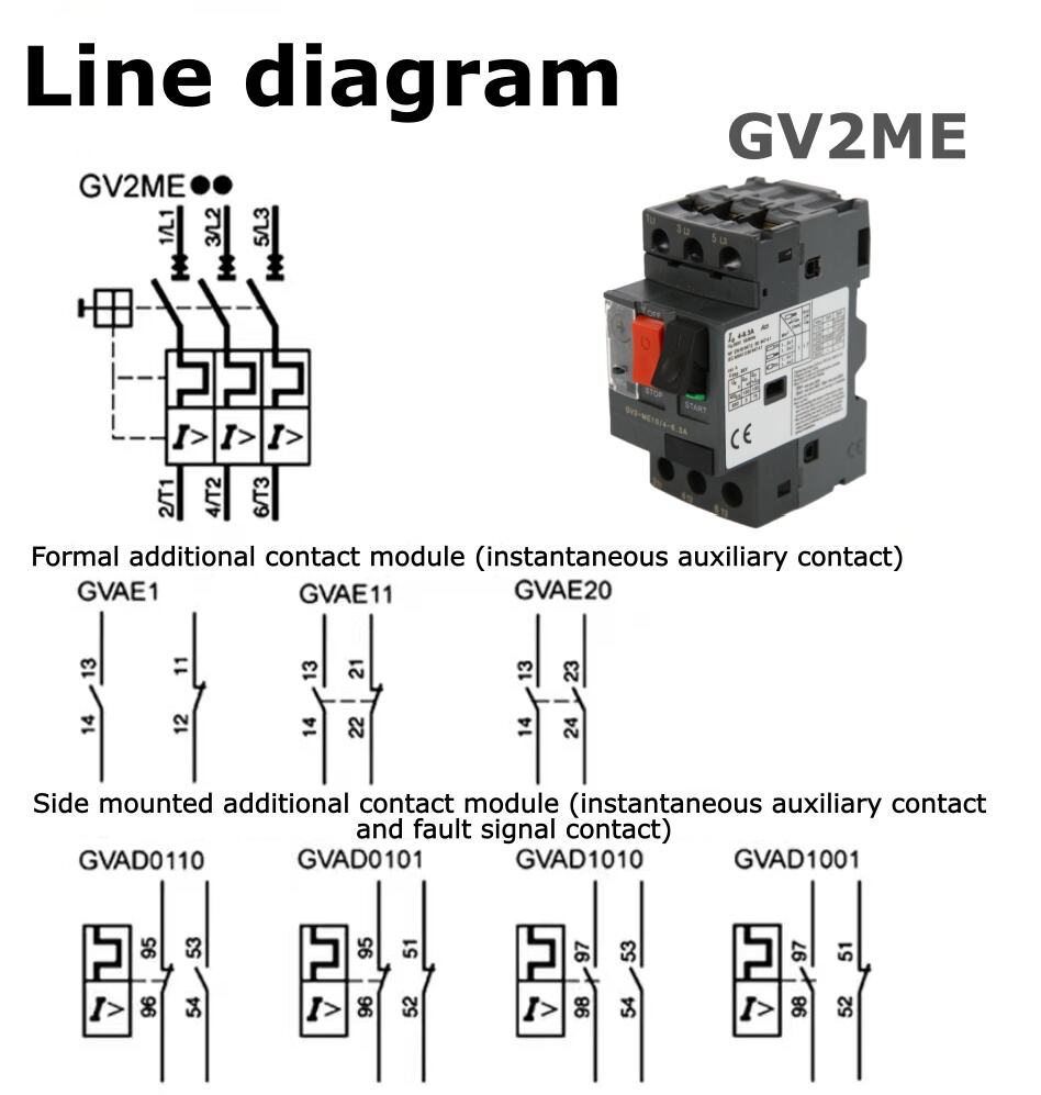 mccb  gv2 motor protector circuit breaker and starter combination-10