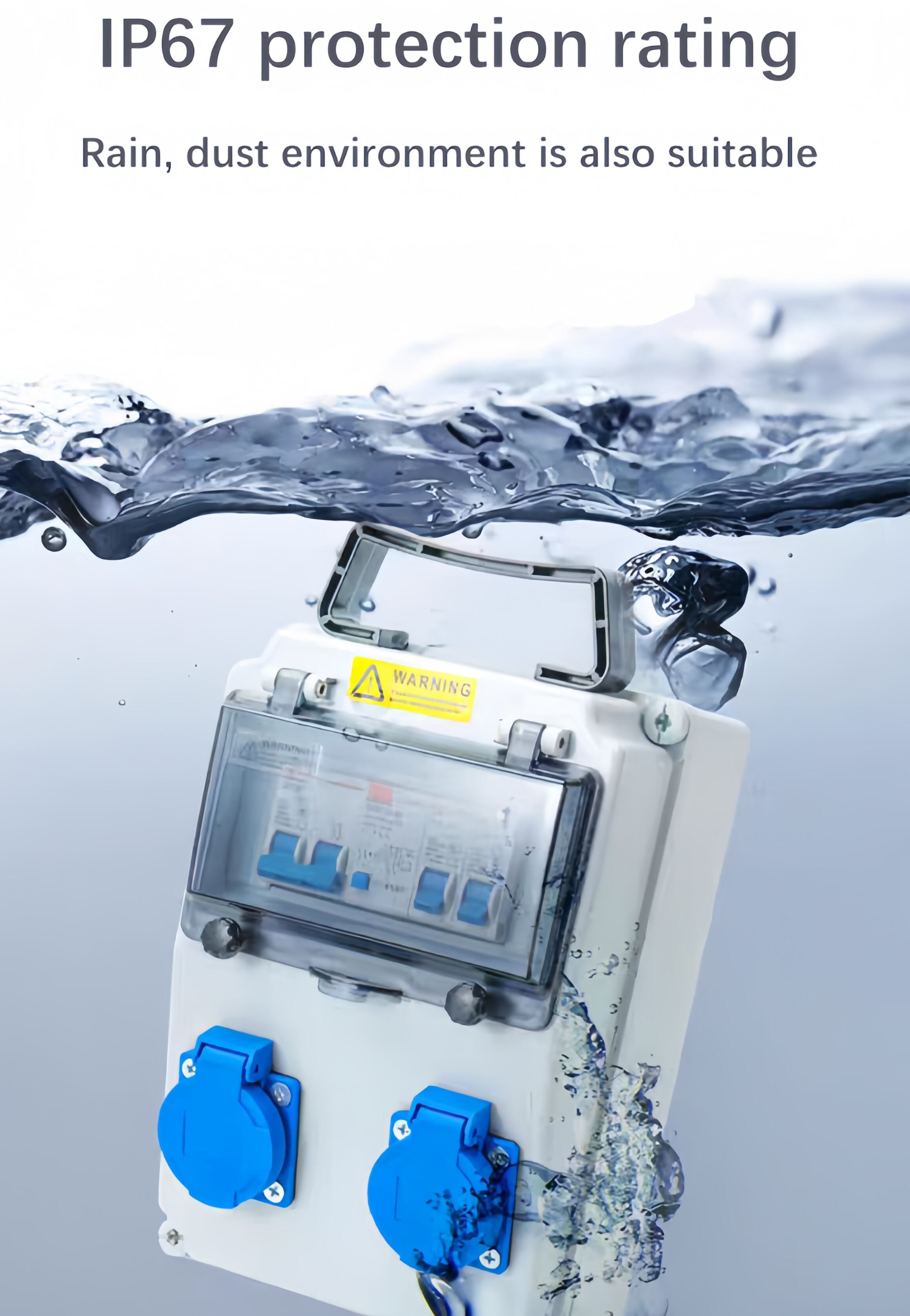 ip67 waterproof socket box 32a 380v stainless steel enclosure-5