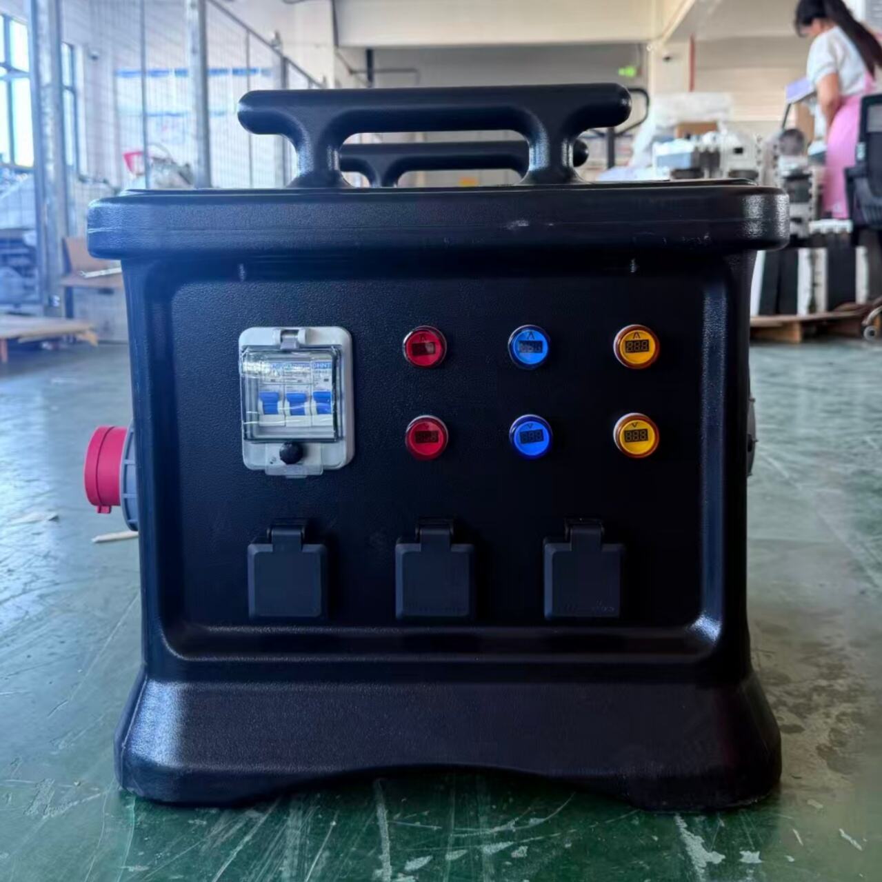 Industrial Waterproof Plug Box IP66, 16A 220V Junction Box factory