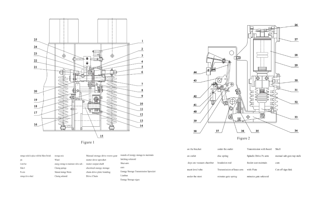 vacuum circuit breaker in substation