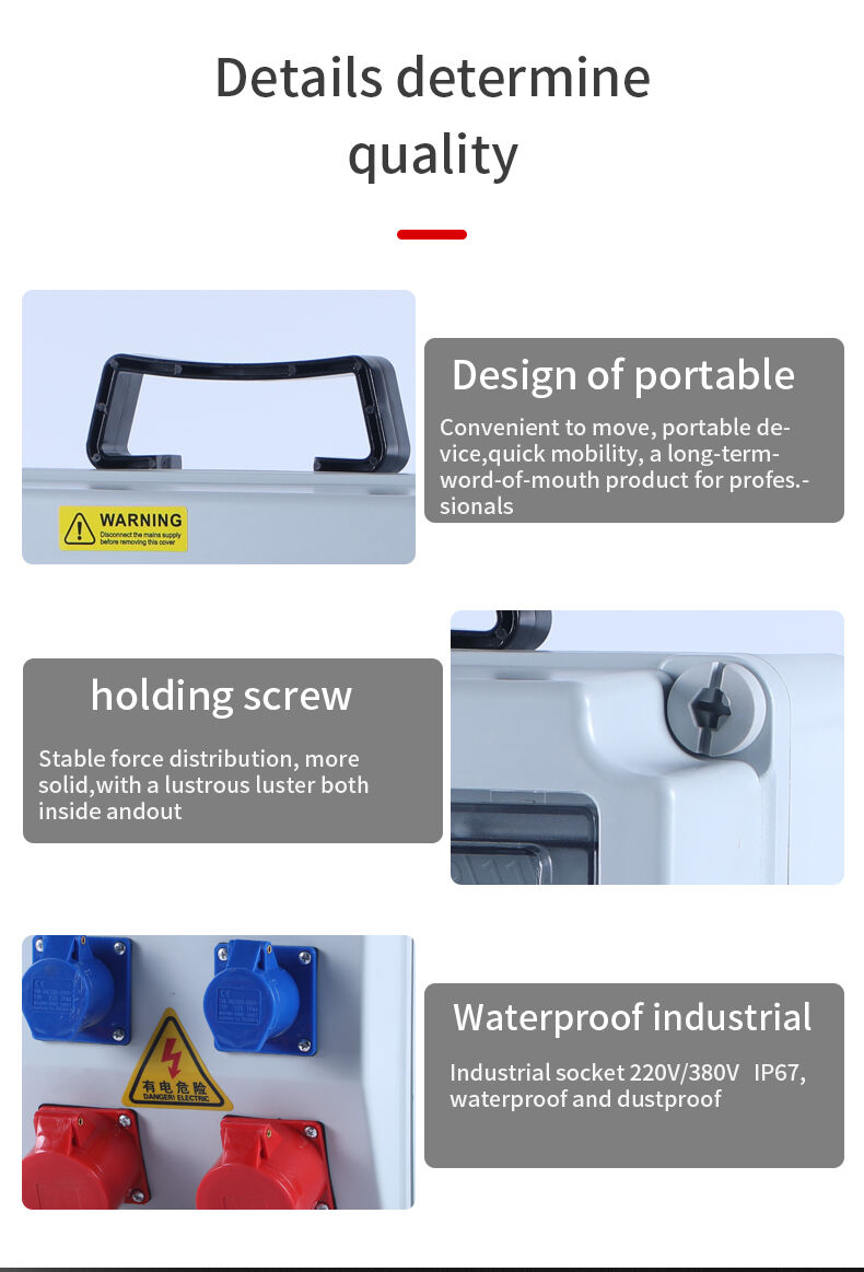 IP67 Waterproof Socket Box