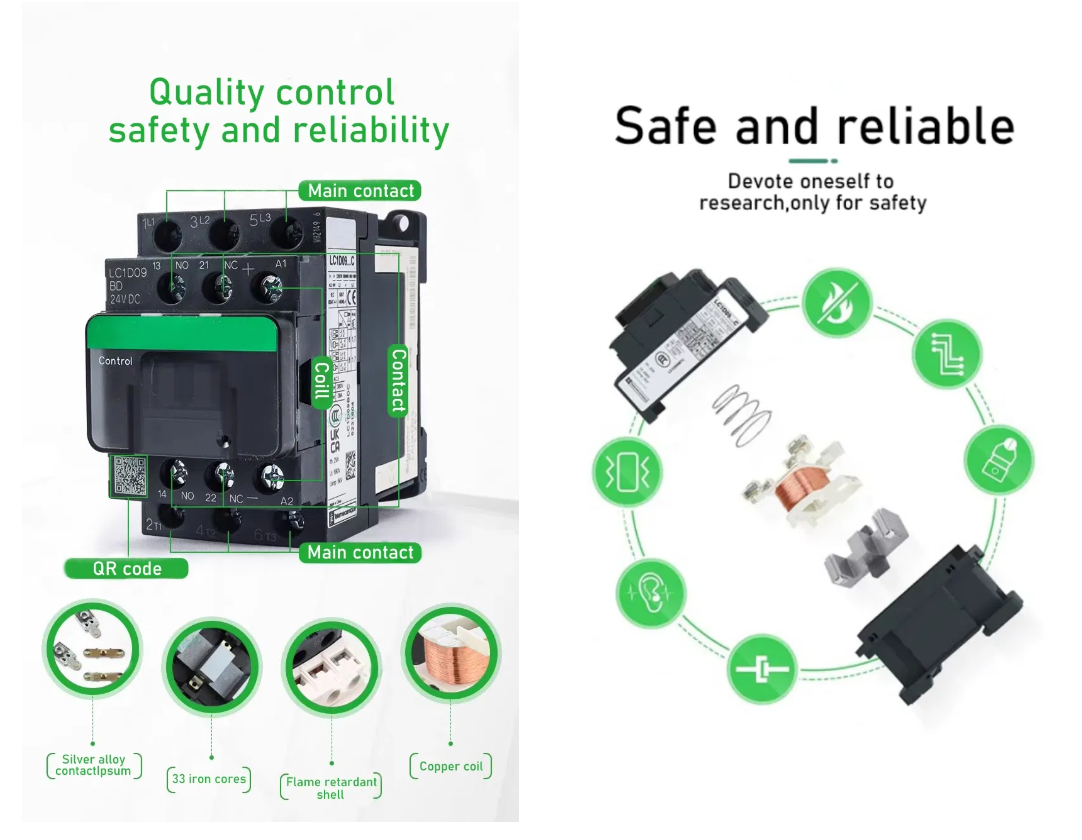 3-Pole Electrical Power Relay