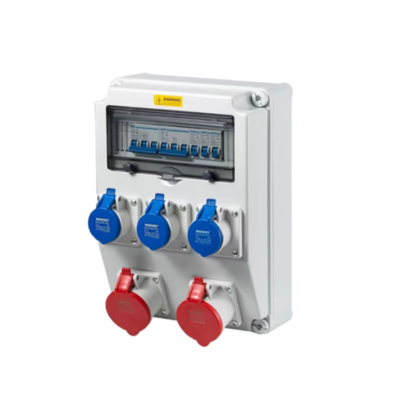 IP67 Waterproof Socket Box 32A 380V, Stainless Steel Enclosure details