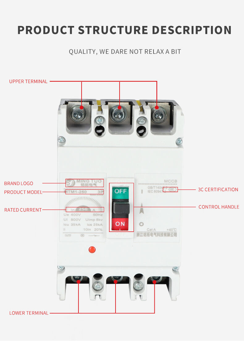 Molded case circuit breakers