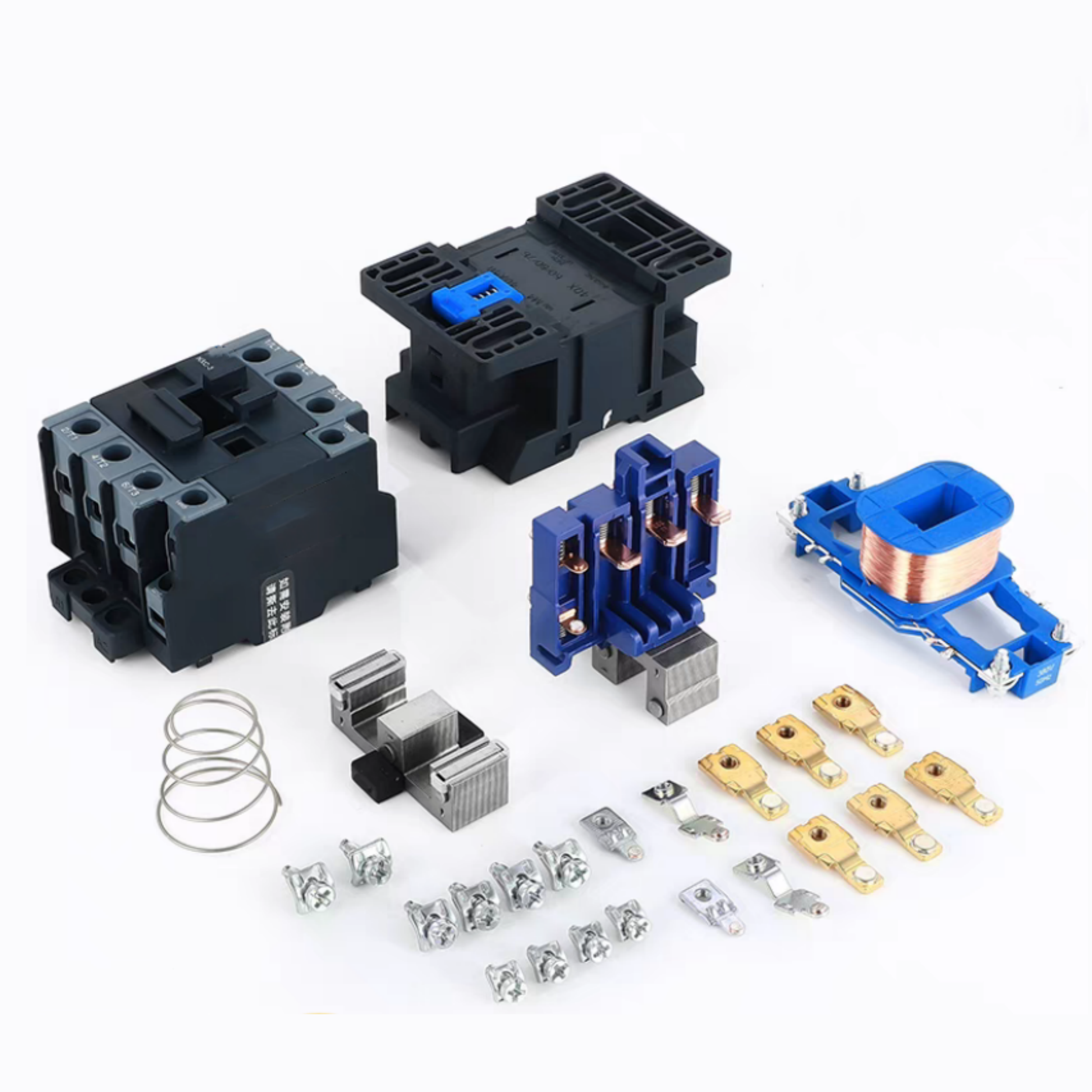 magnetic ac contactor 25a 220v din rail motor control switch-5