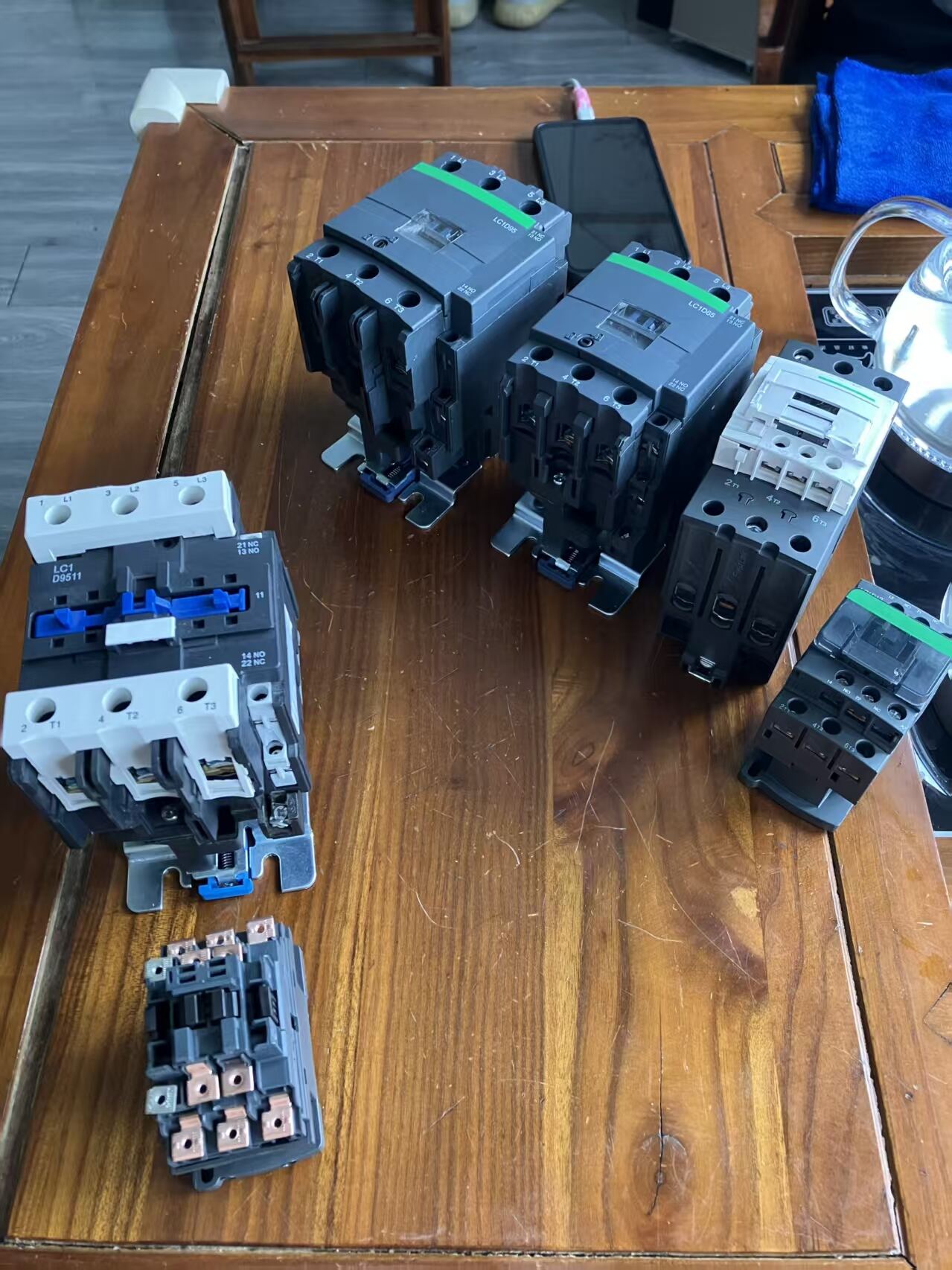 IEC AC Contactor 09A-95A 110V, 3-Pole Electrical Power Relay Magnetic AC Contactors for Power Control manufacture