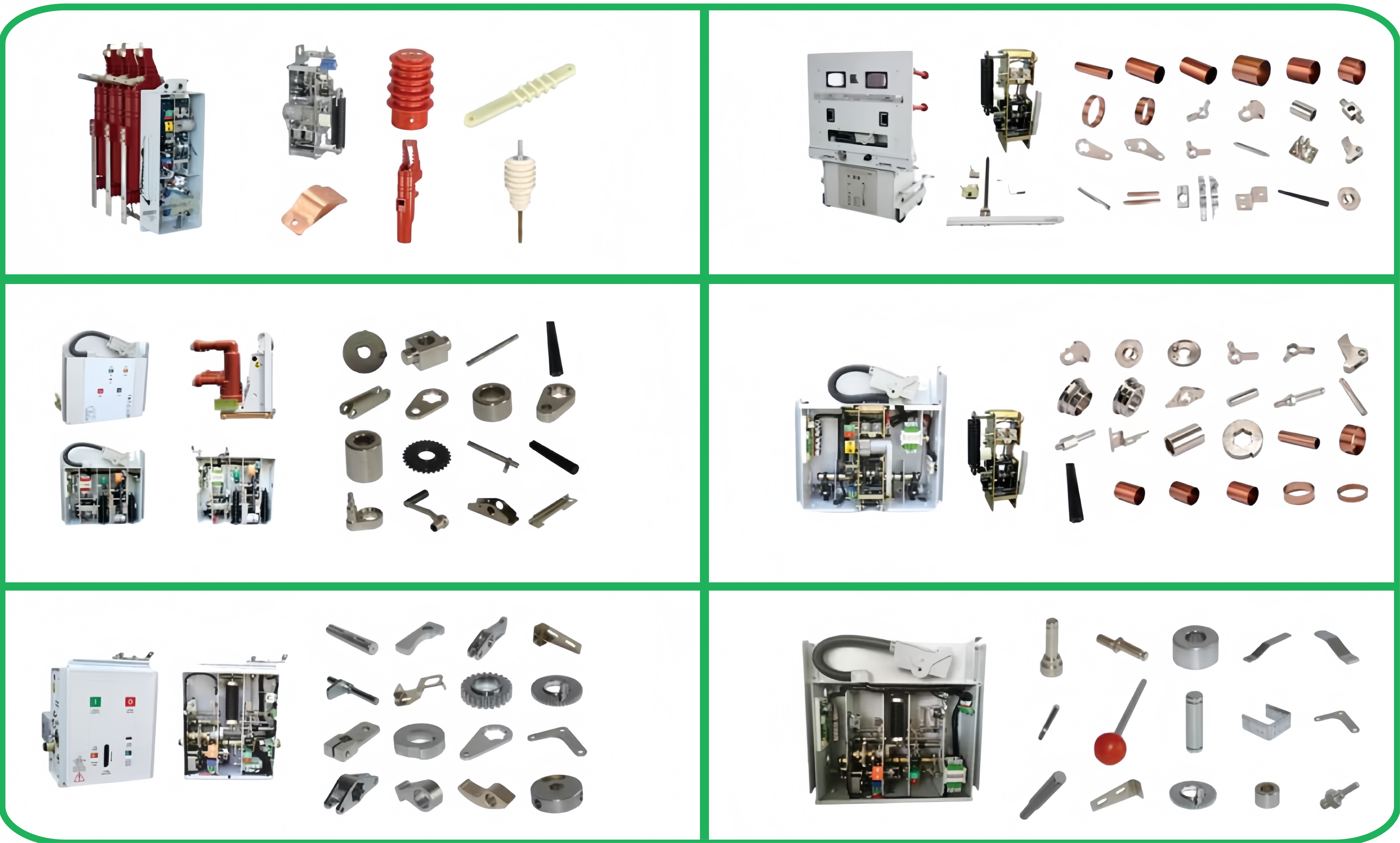medium voltage vcb 12kv 630a  1250a 1600a indoor vacuum circuit breaker fixed type-27