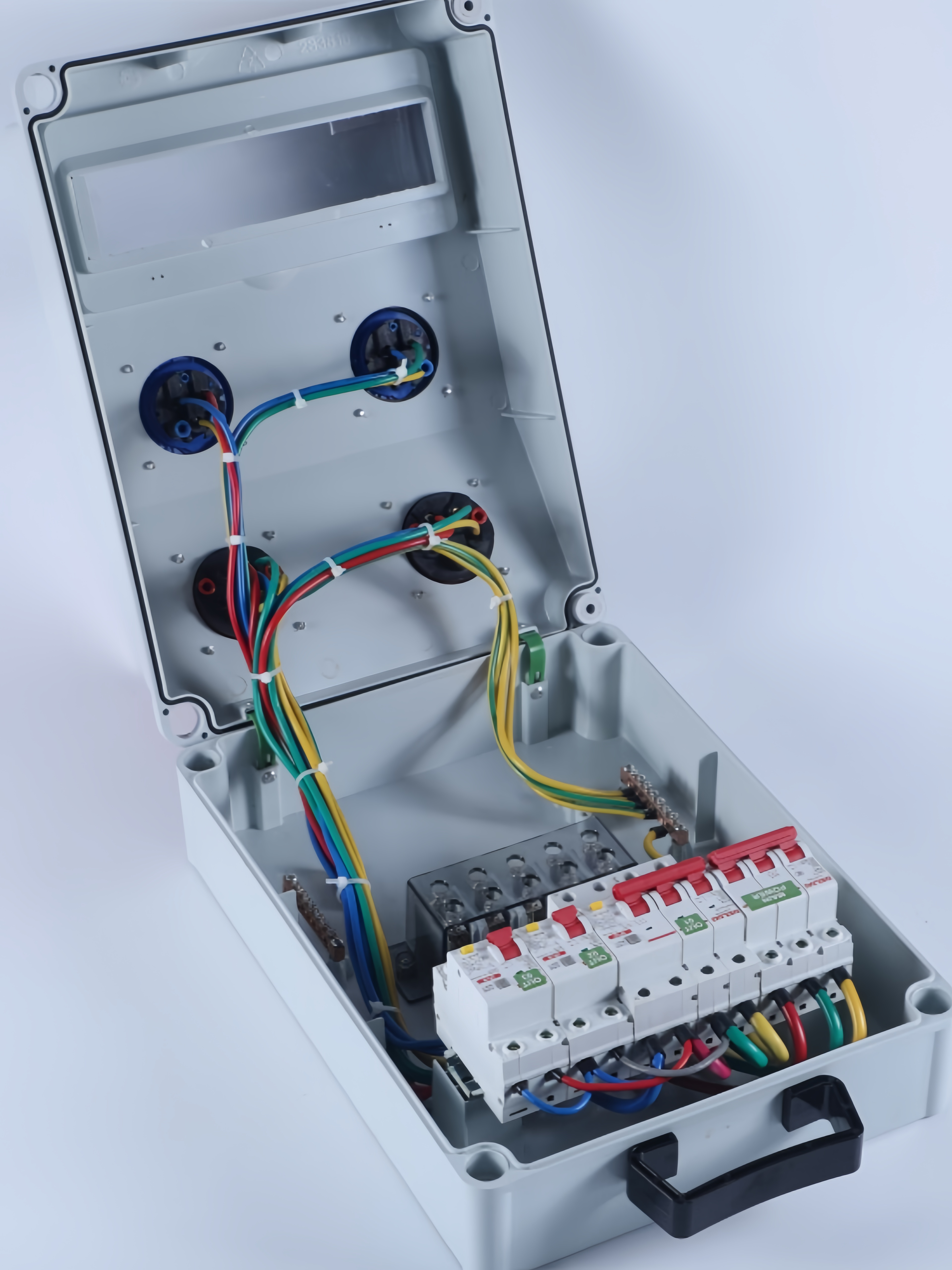 ip67 waterproof socket box 32a 380v stainless steel enclosure-1