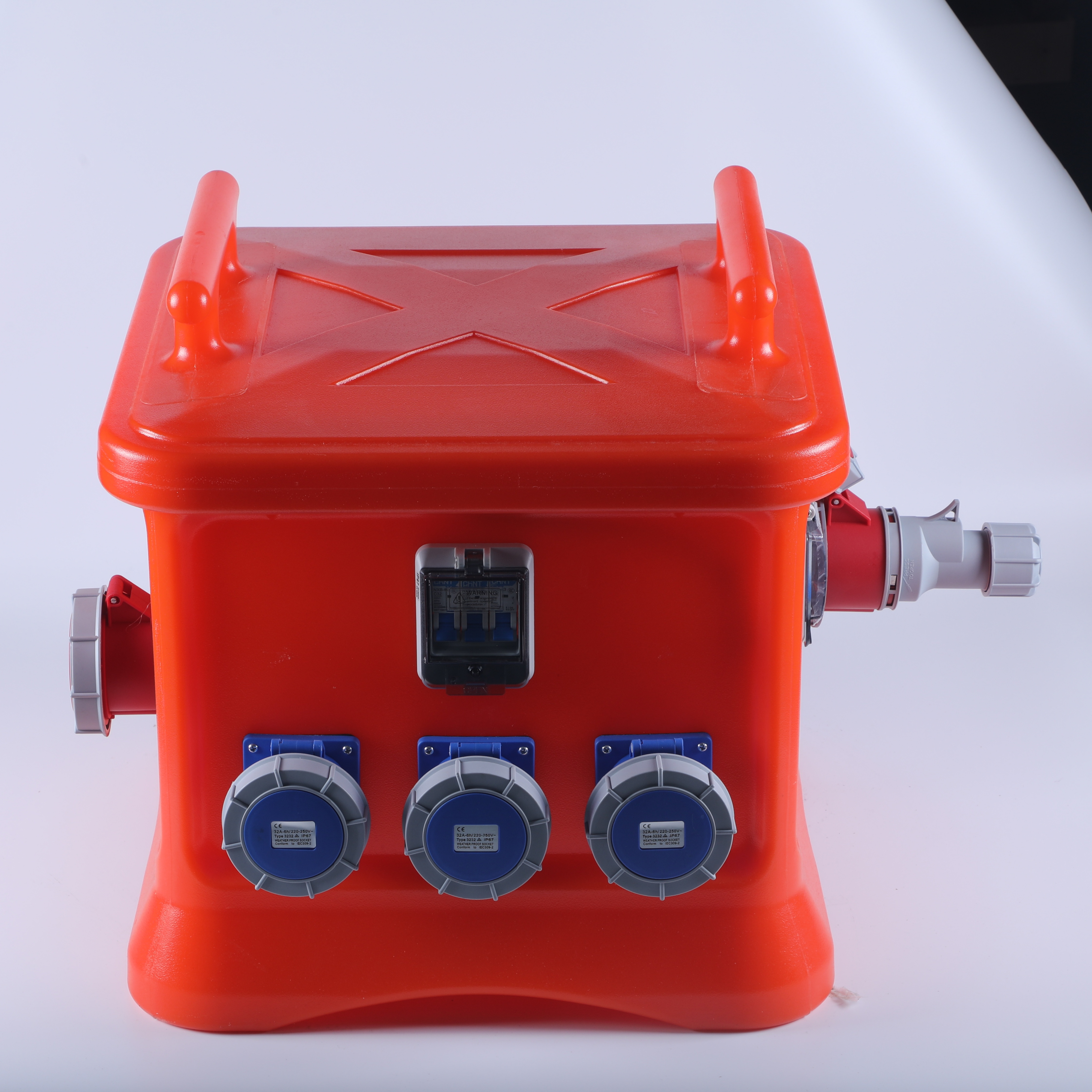 Industrial Waterproof Plug Box IP66, 16A 220V Junction Box